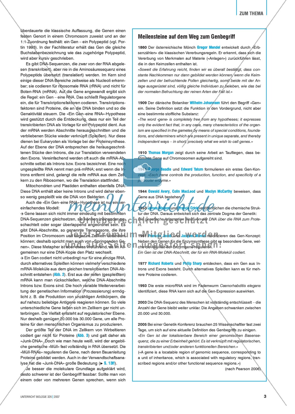 Basisartikel: Chromosomen und Gene Preview 2