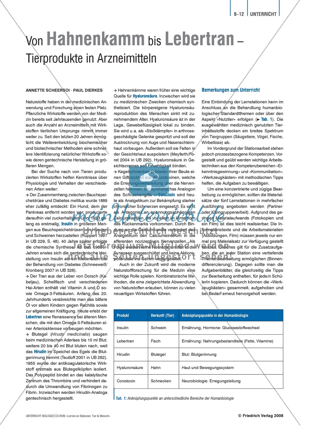 Tier und Mensch: Tierprodukte in Arzneimitteln Preview 3