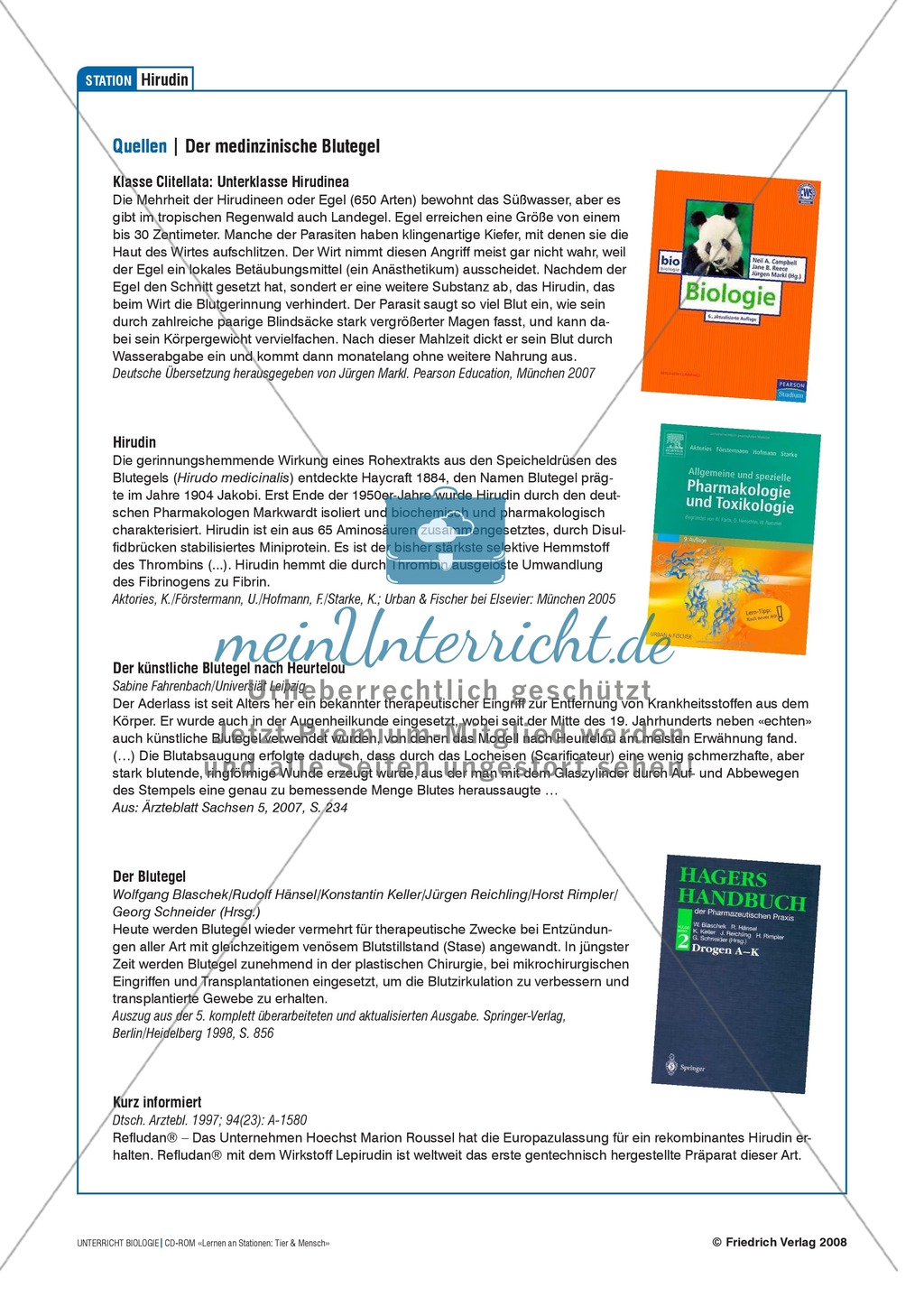 Tier und Mensch: Tierprodukte in Arzneimitteln Preview 9