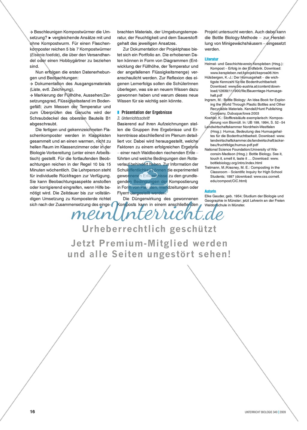 Stoffkreisläufe: Modell zur Kompostierung mittels einer Plastikflasche Preview 5