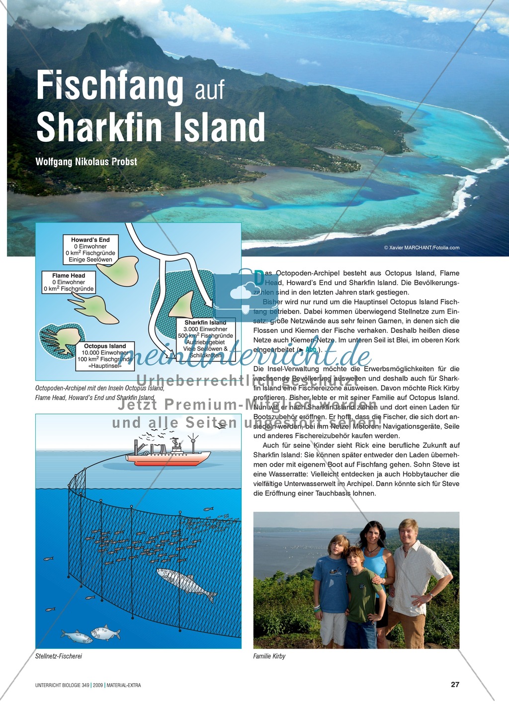 Stoff- und Energieflüsse in einem marinen Ökosystem entdecken und verstehen am Beispiel von Fischfang Preview 3