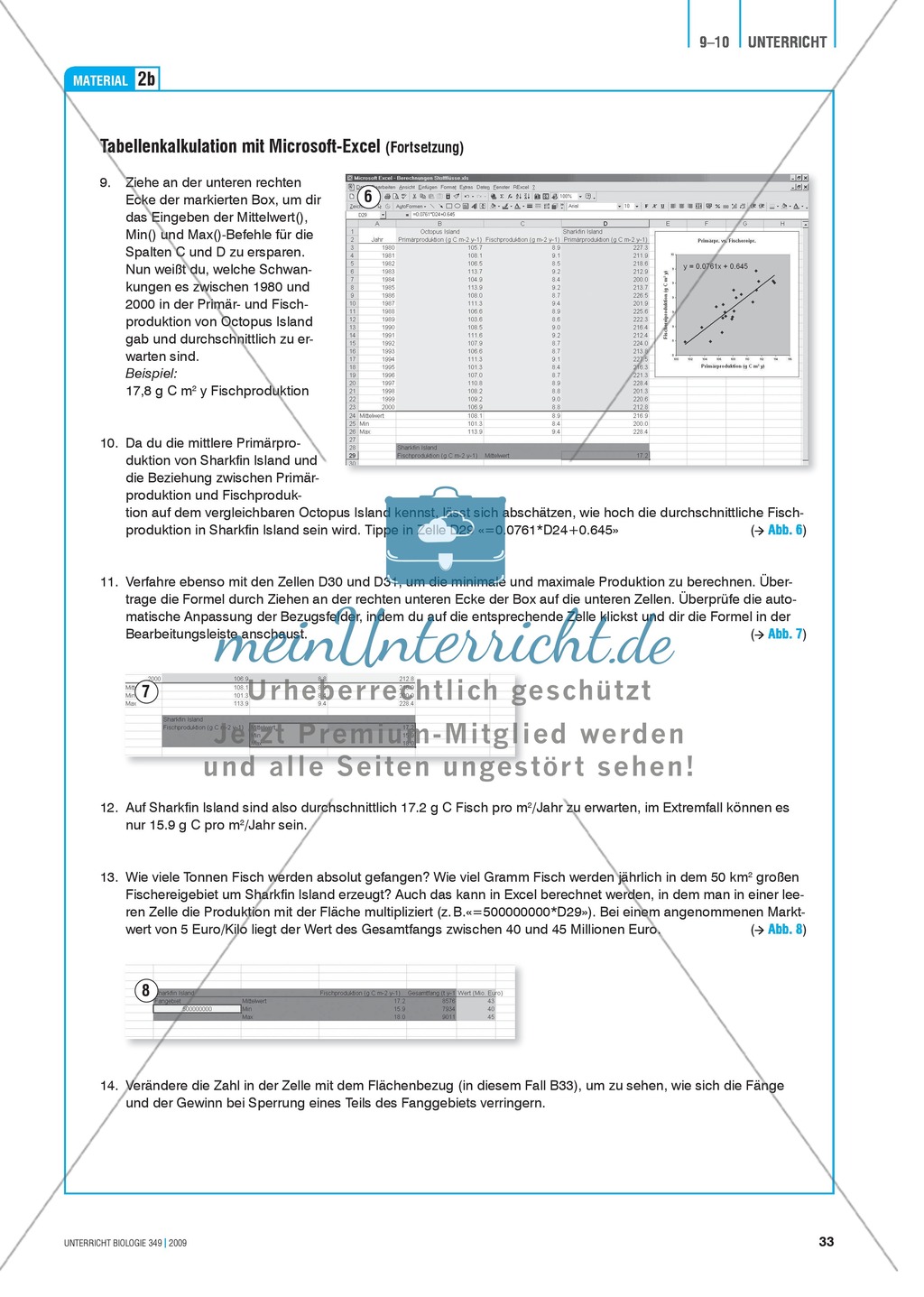 Stoff- und Energieflüsse in einem marinen Ökosystem entdecken und verstehen am Beispiel von Fischfang Preview 9