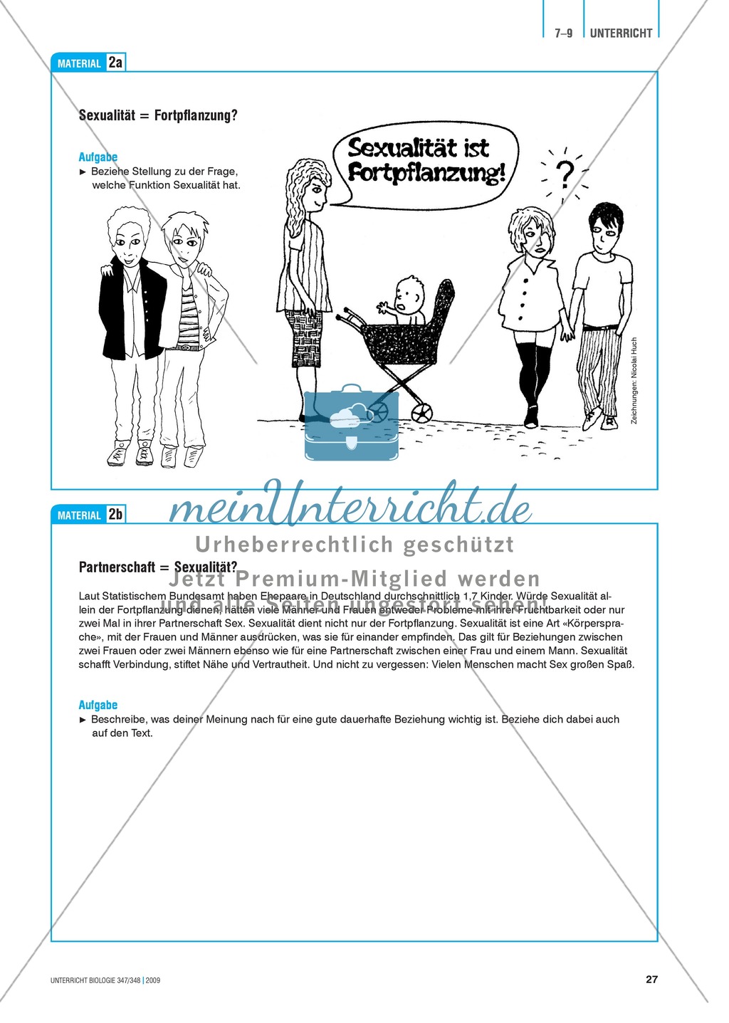 Binnendifferenziertes Lernen bei der Sexualerziehung: Differenzierung nach Einstellungstendenzen Preview 4
