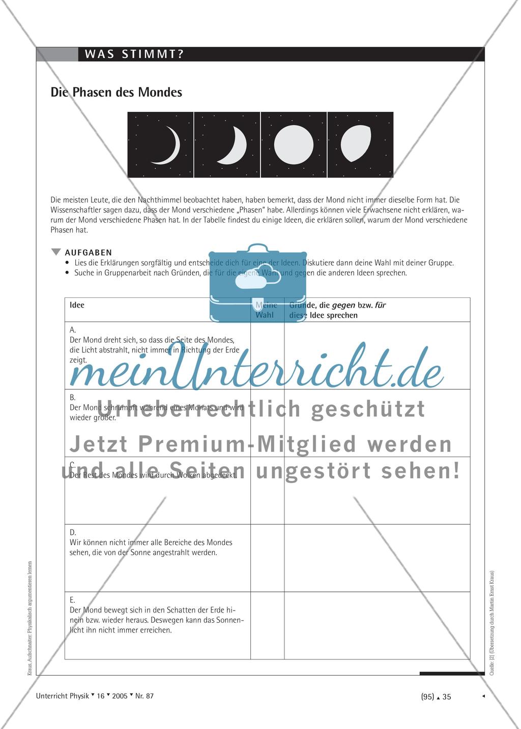 Physikalisch argumentieren lernen - Methoden zur Förderung der diskursiven Kompetenz Preview 4