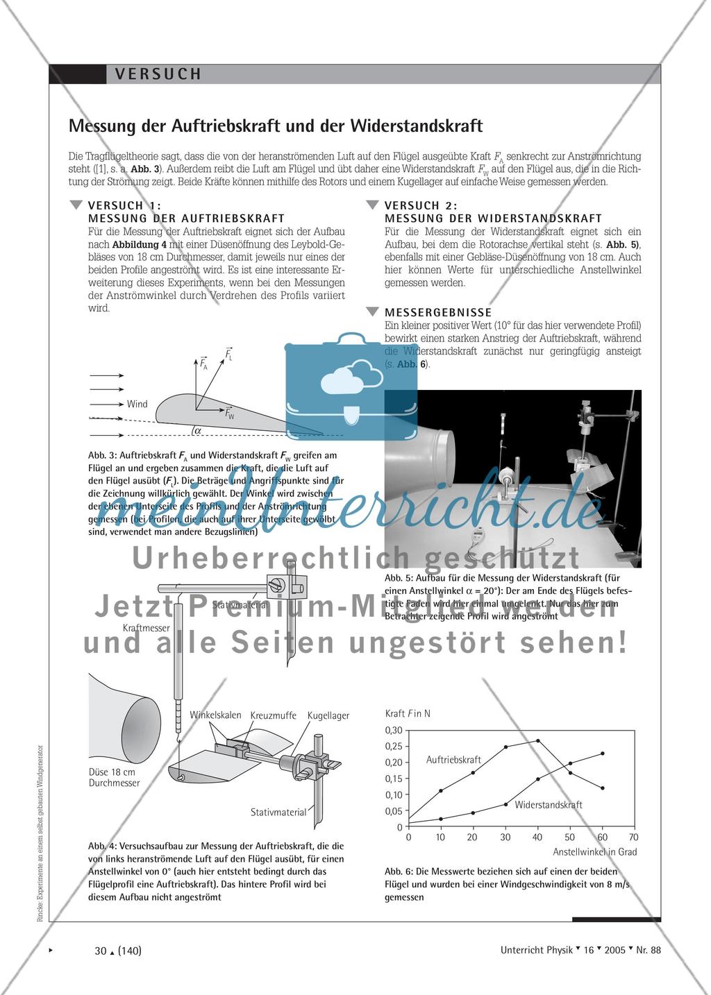 Experimente an einem selbst gebauten Windgenerator Preview 2