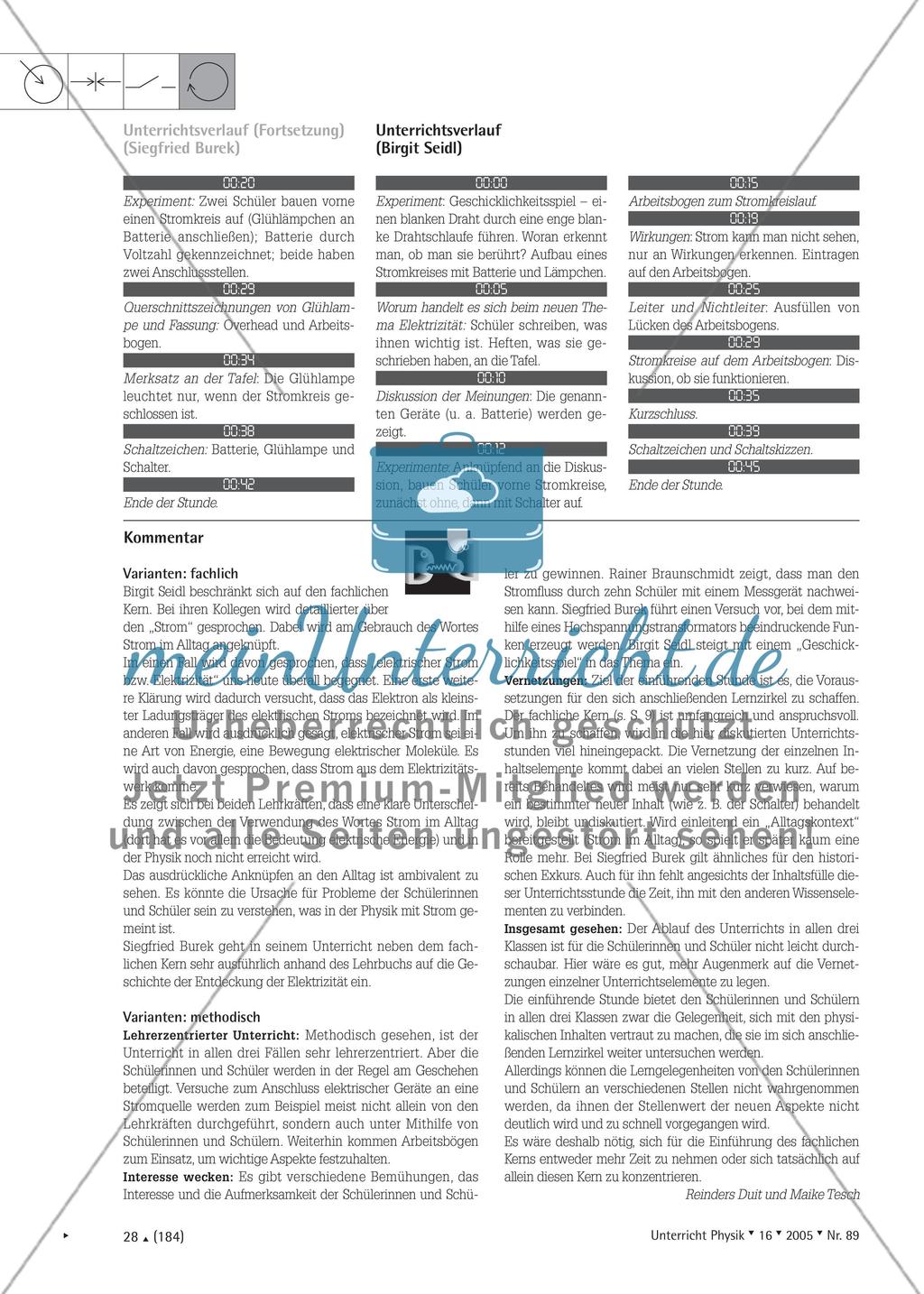 Lernen an Stationen zum elektrischen Stromkreis Preview 2