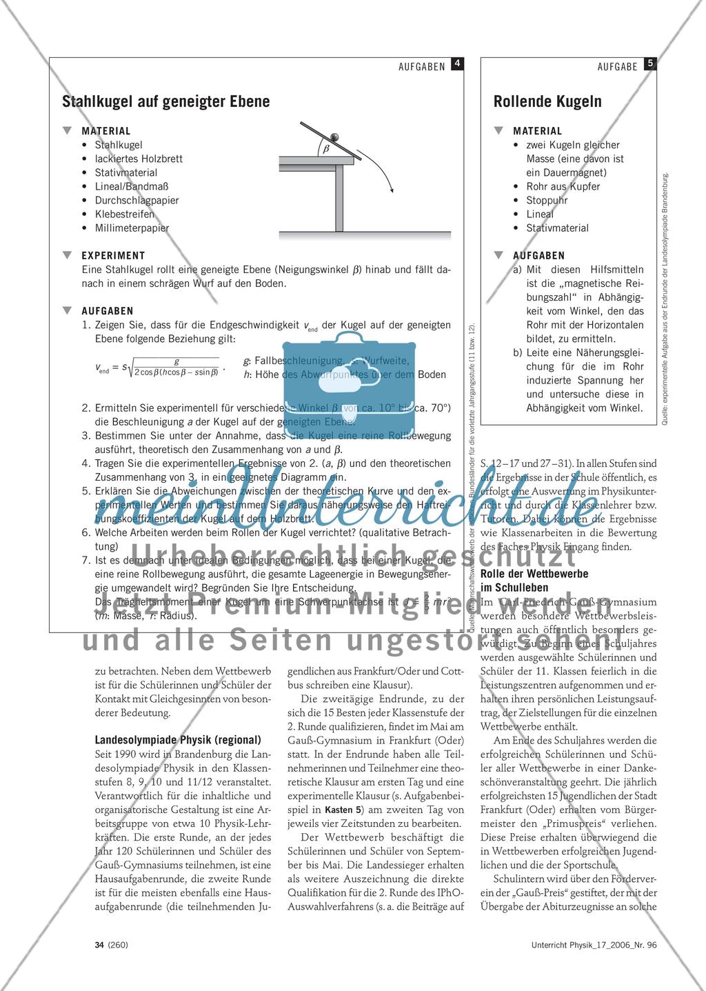 Profilbildung von Schulen durch Wettbewerbe - Zwei Schulen stellen ihre Schwerpunkte vor Preview 3