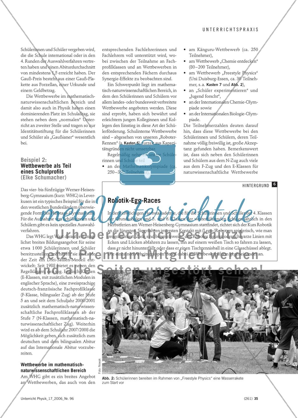 Profilbildung von Schulen durch Wettbewerbe - Zwei Schulen stellen ihre Schwerpunkte vor Preview 4