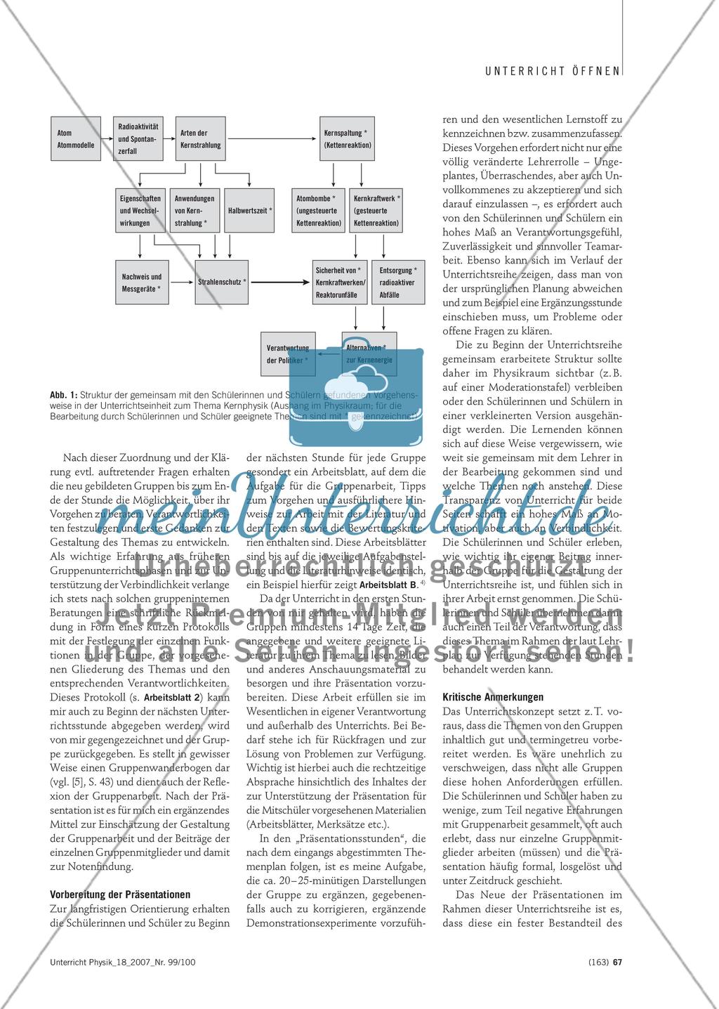 Vielfalt in Projekten - Differenzierung durch interessenbezogene Gruppenarbeit Preview 5