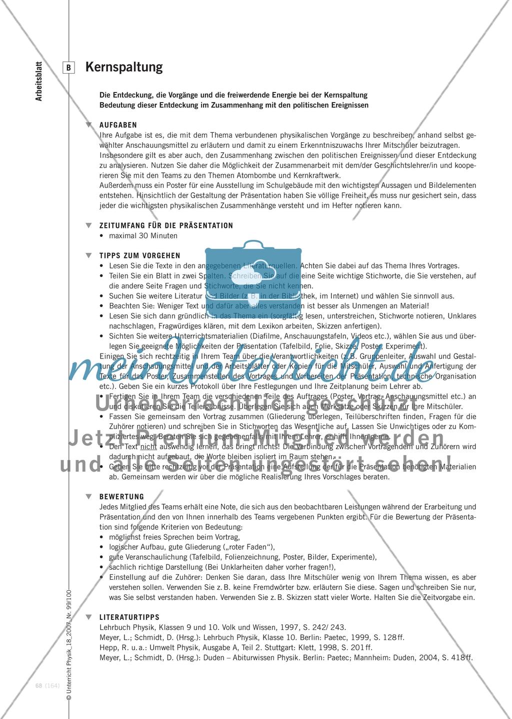 Vielfalt in Projekten - Differenzierung durch interessenbezogene Gruppenarbeit Preview 6