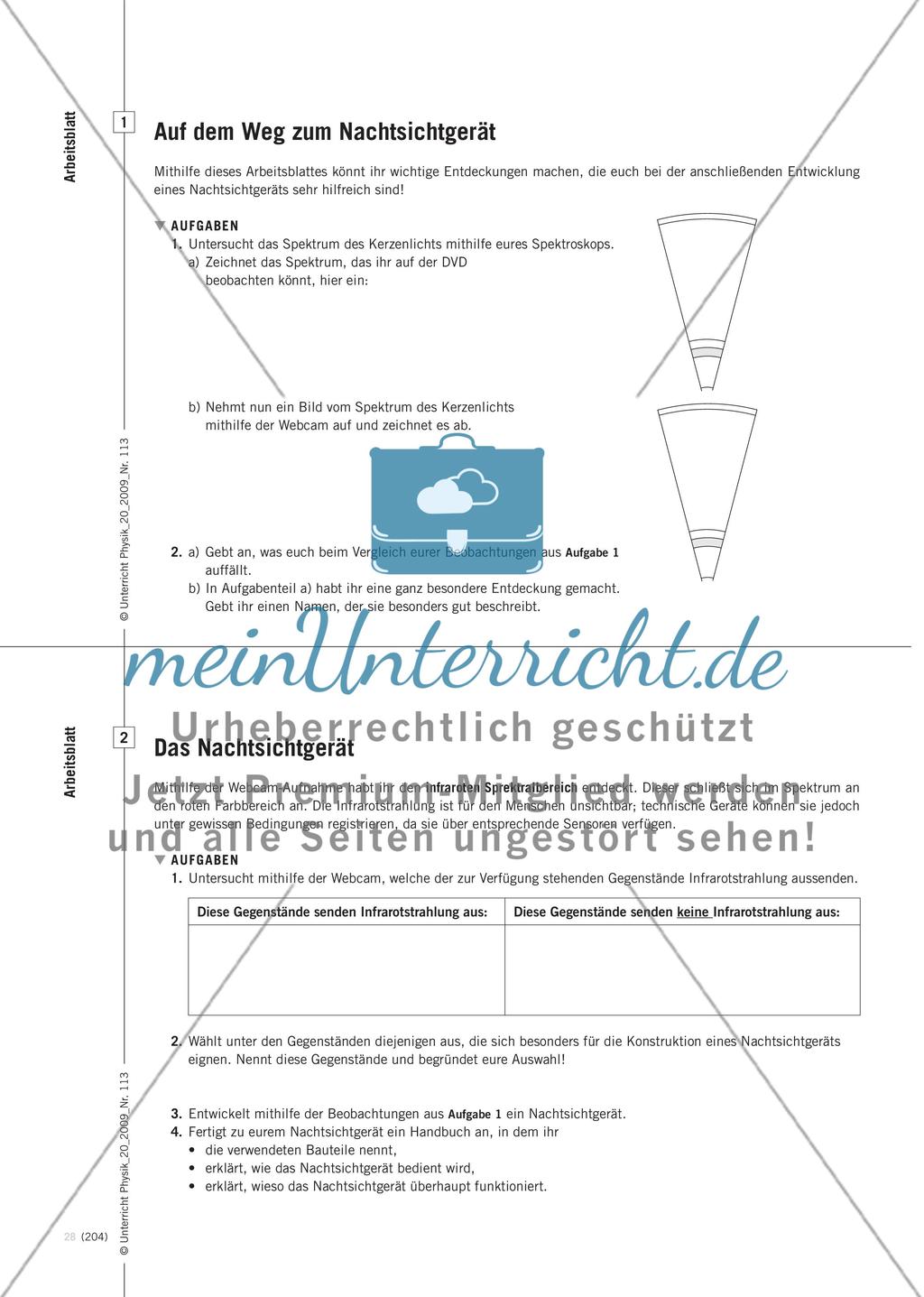 Ein Nachtsichtgerät als Fahndungswerkzeug - Eigenständig die Infrarotstrahlung entdecken und mit einer Webcam sichtbar machen Preview 2
