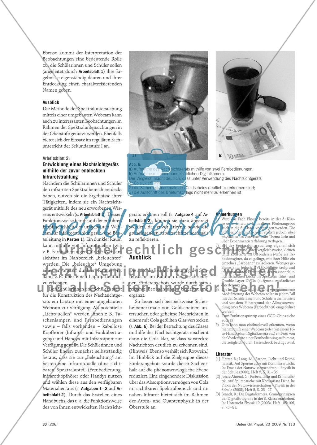 Ein Nachtsichtgerät als Fahndungswerkzeug - Eigenständig die Infrarotstrahlung entdecken und mit einer Webcam sichtbar machen Preview 4