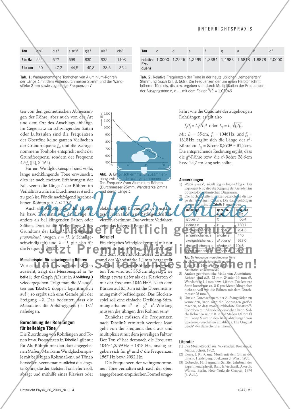 Bau eines Windglockenspiels - Ein fachübergreifendes Projekt Preview 2