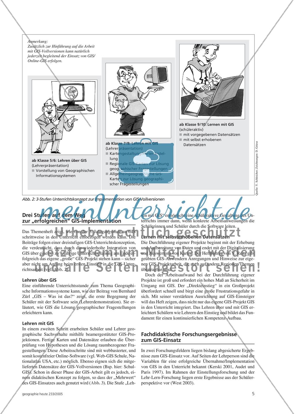 Didaktik und Methodik des schulischen GIS-Einsatze Preview 4