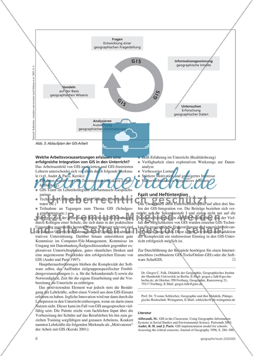 Didaktik und Methodik des schulischen GIS-Einsatze Preview 5