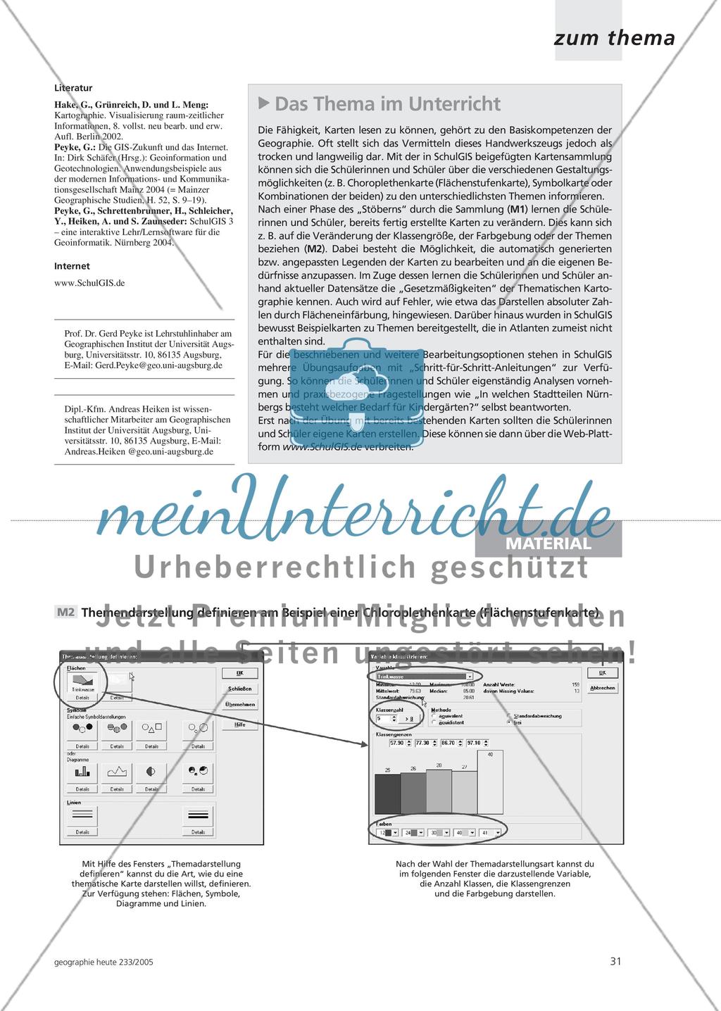 GIS-Kompetenz erwerben - Das Beispiel SchulGIS Preview 2
