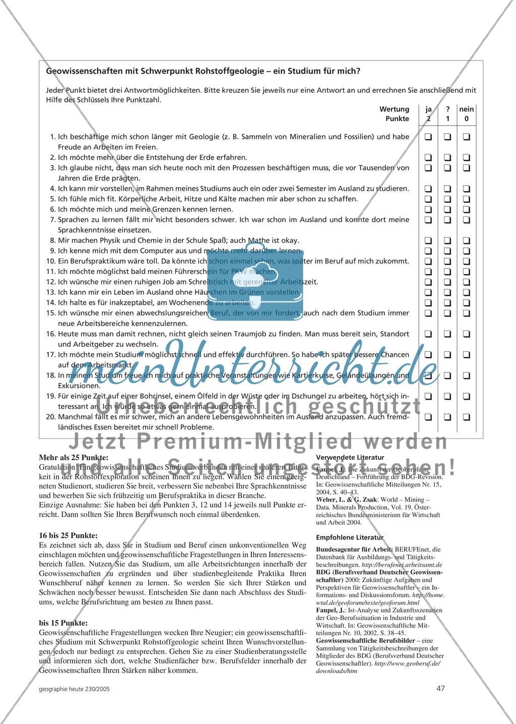Lust auf Lagerstättenkunde? Preview 3