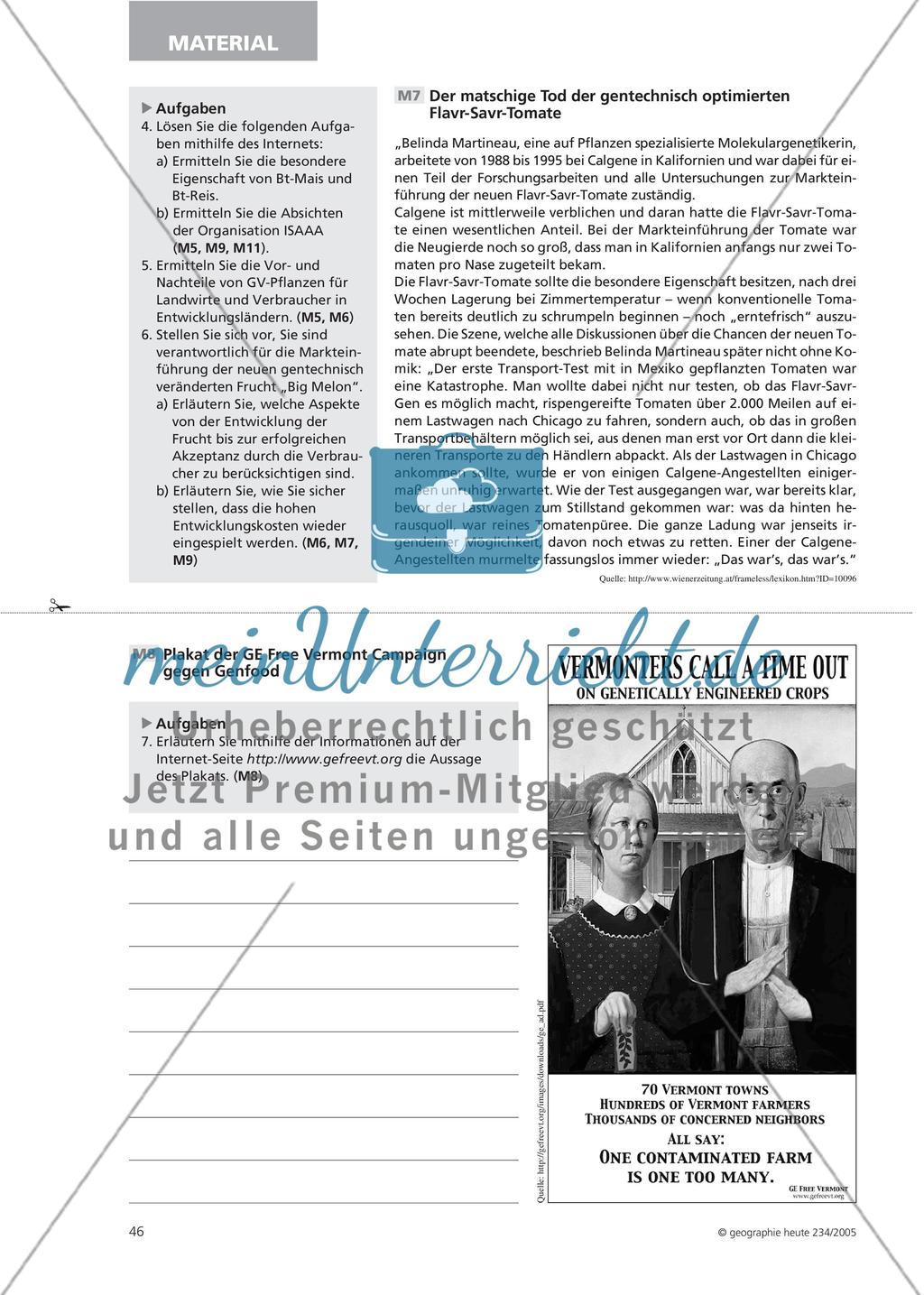 Pflanzen der unbegrenzten Möglichkeiten? - Genfood in den USA Preview 5