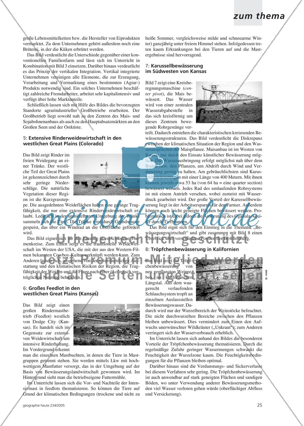 Ausgewählte Themenbereiche der US-Landwirtschaft im Bild Preview 2