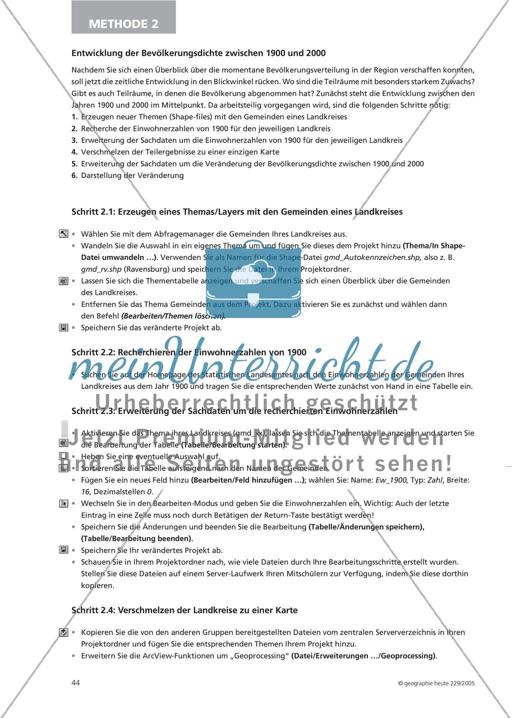 Thematische Karten mit GIS erstellen und auswerten Preview 7