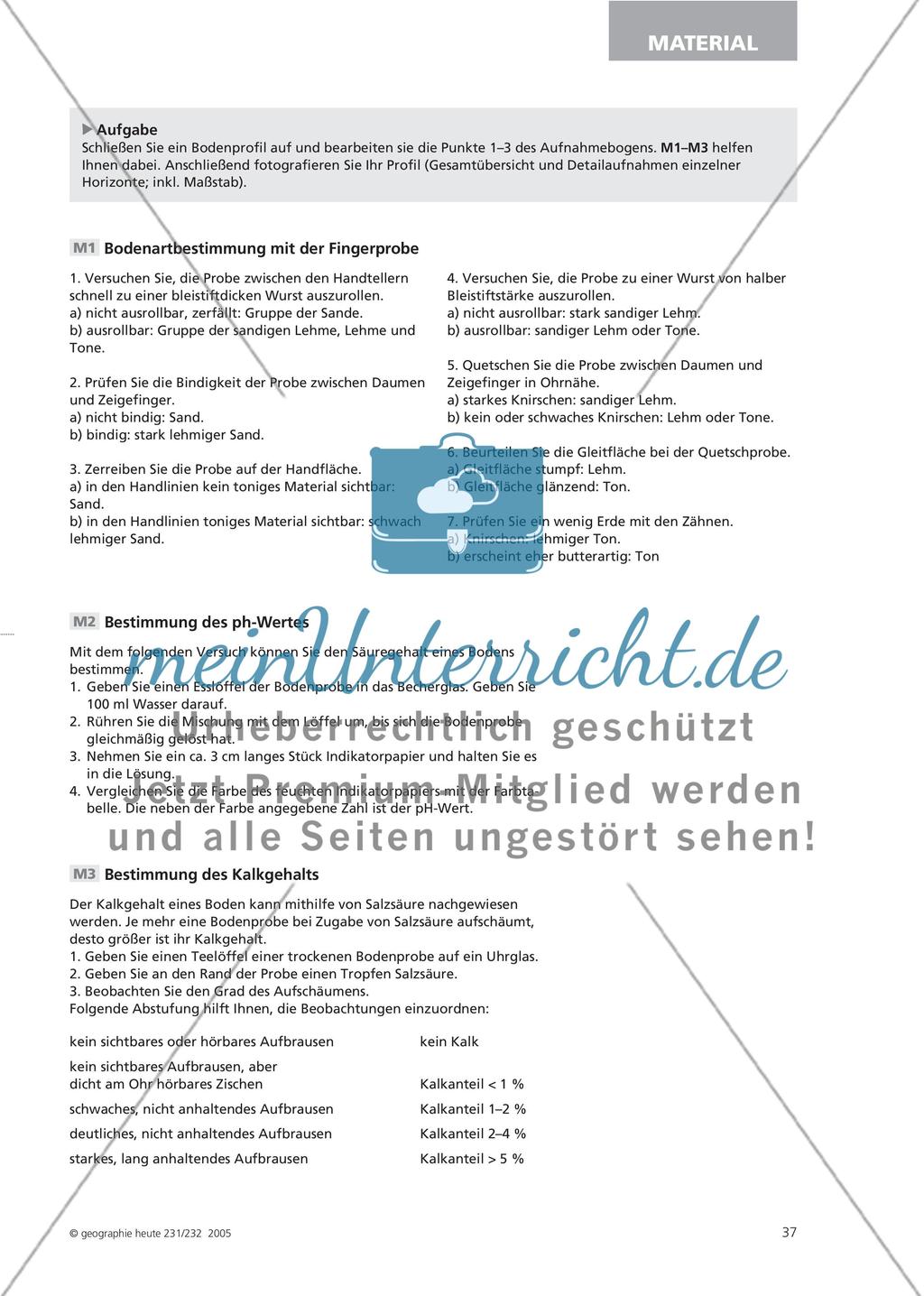 Wie bestimmt man einen Boden? Preview 3