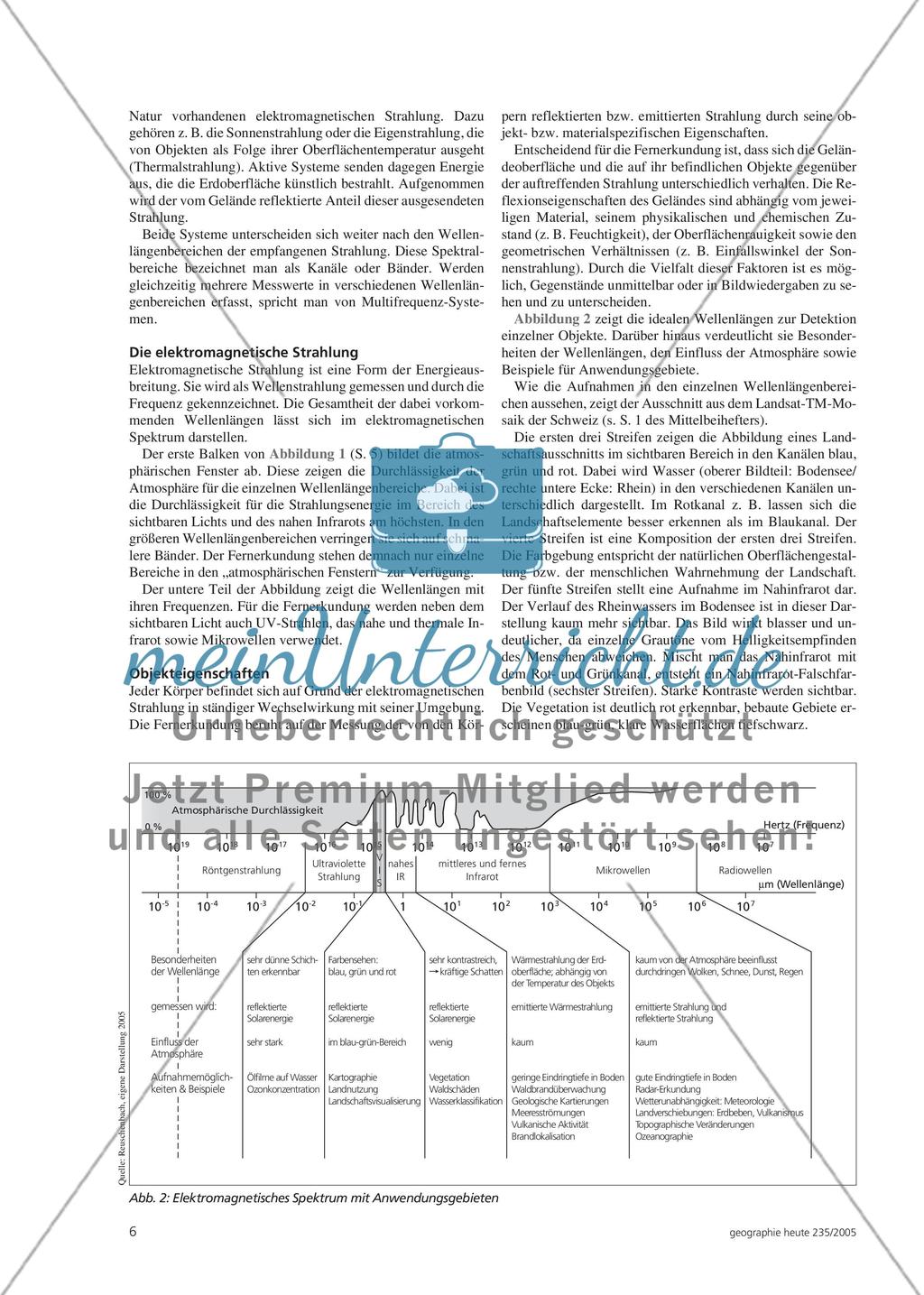Fernerkundung im Unterricht Preview 5