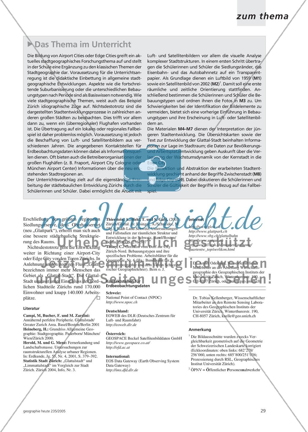 Vom Stadtrand zur Edge City - Urbane Räume im Langzeitvergleich Preview 2