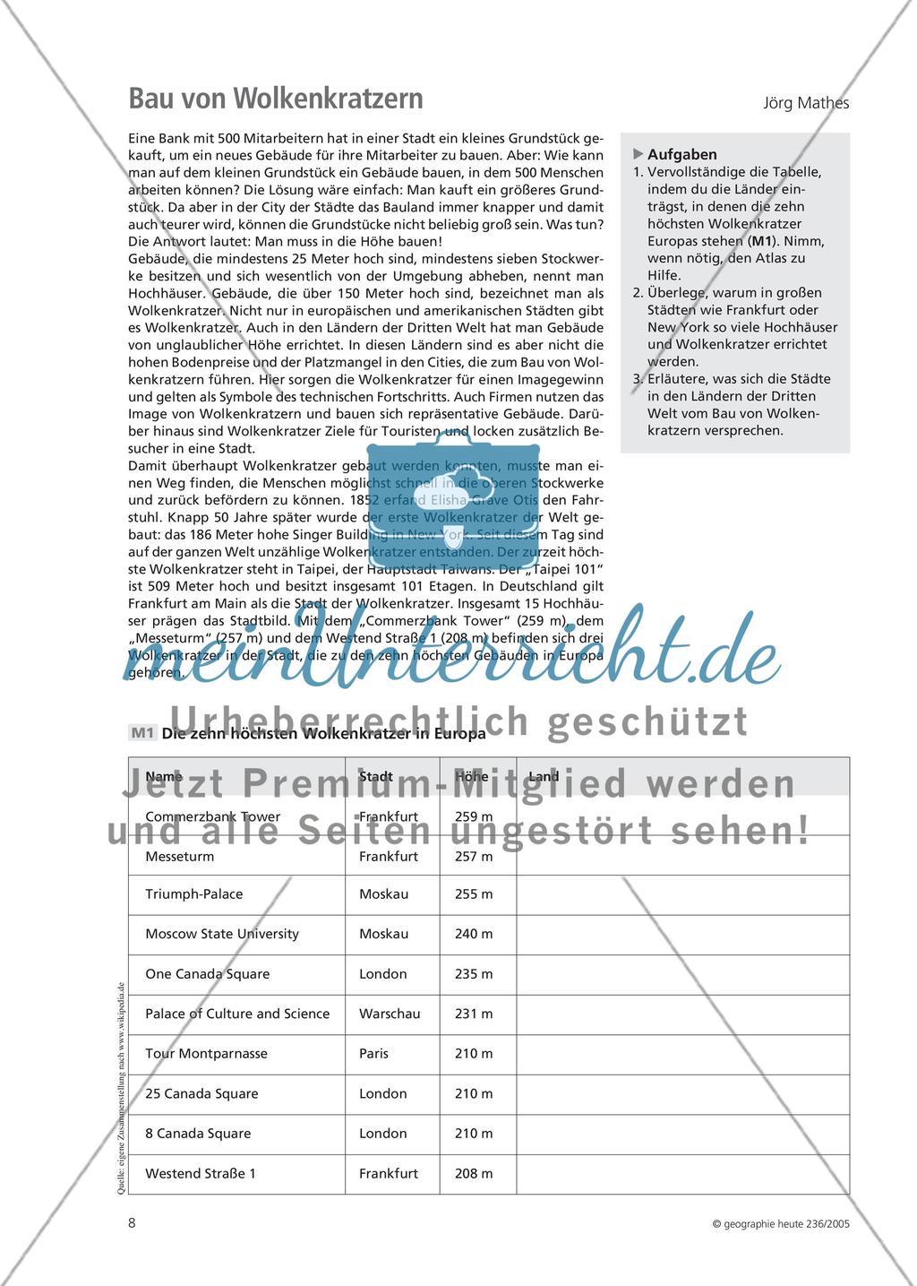 Zum Thema - Ab Klasse 5 Preview 3