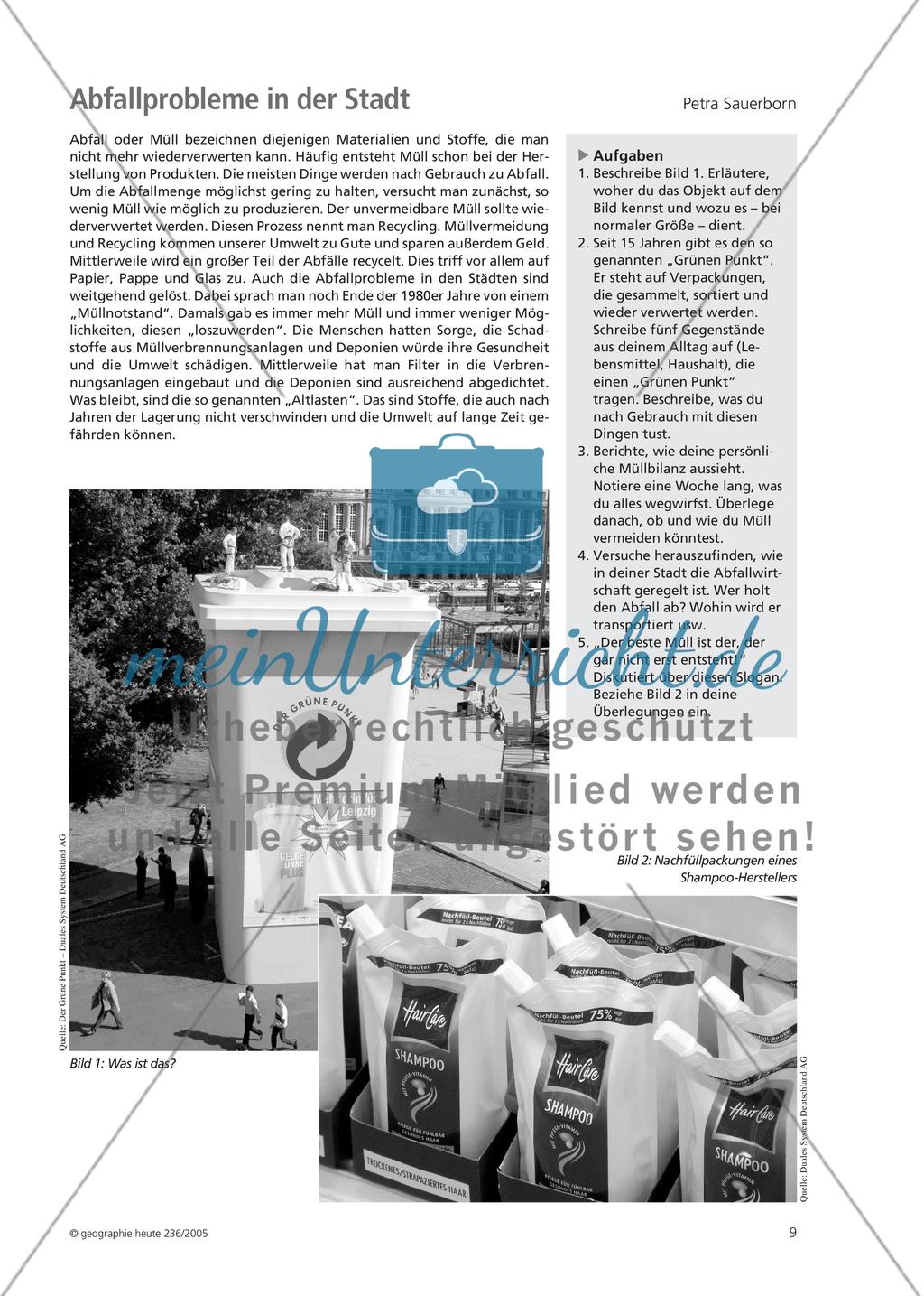 Zum Thema - Ab Klasse 5 Preview 4