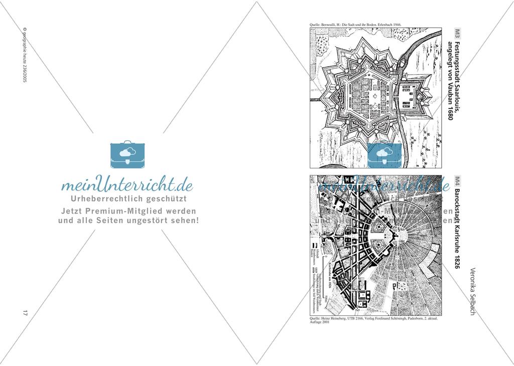Historische Formen des Stadtgrundrisses Preview 2
