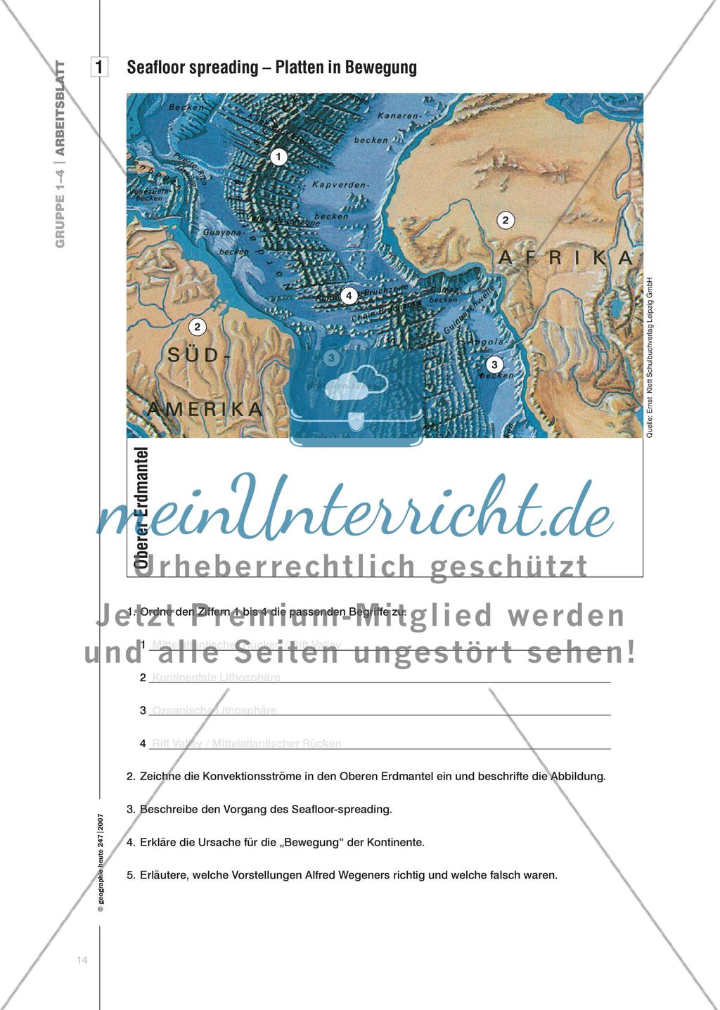 „Alles Schiebung!“ - Selbstständig und handlungsorientiert tektonische Prozesse kennen lernen Preview 5