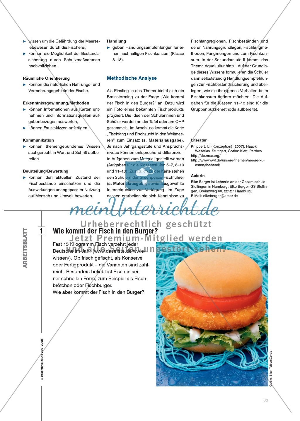 Pflanzenteile kennenlernen und bezeichnen