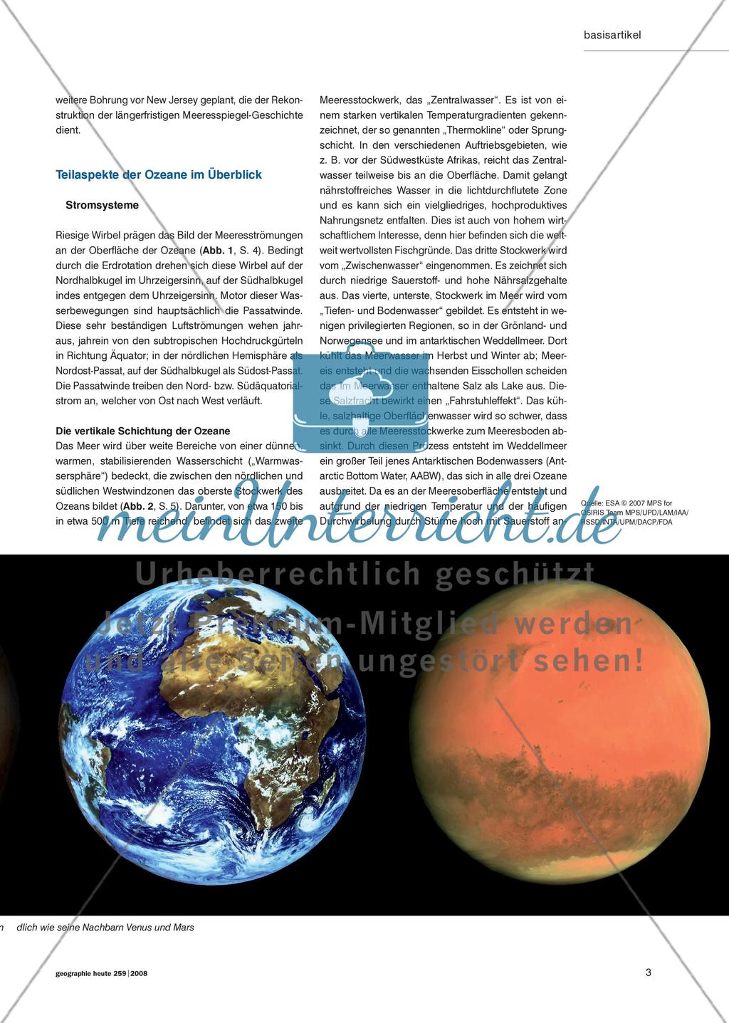 Faszination Ozean - Das Weltmeer und seine Bedeutung für Wissenschaft, Gesellschaft und Schule Preview 2