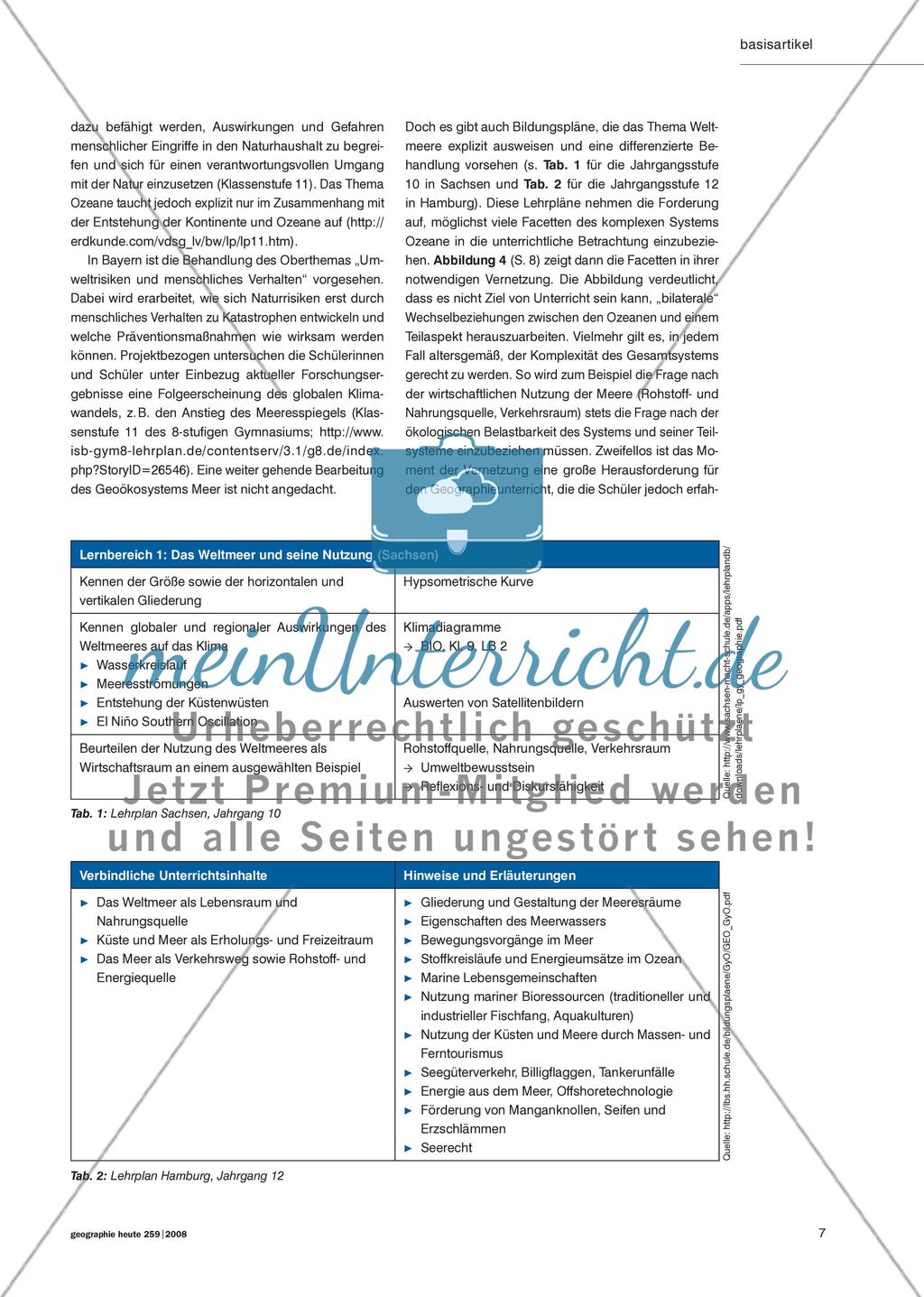 Faszination Ozean - Das Weltmeer und seine Bedeutung für Wissenschaft, Gesellschaft und Schule Preview 6