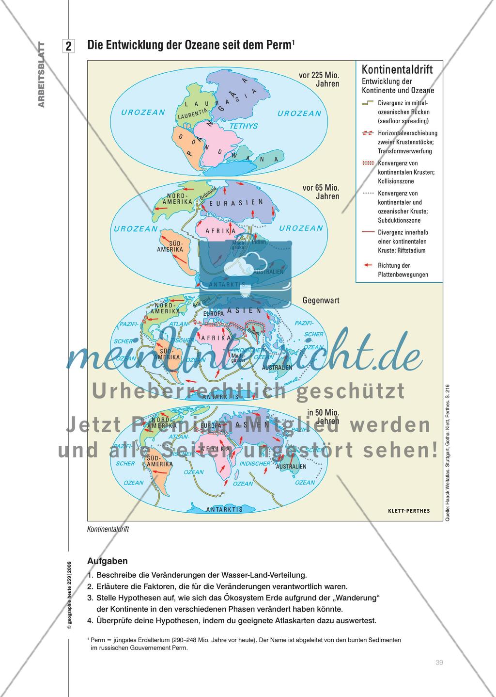 Vom Ur-Ozean zu den sieben Weltmeeren - Die Geschichte der Ozeane und ihre geoökologischen Folgen Preview 4