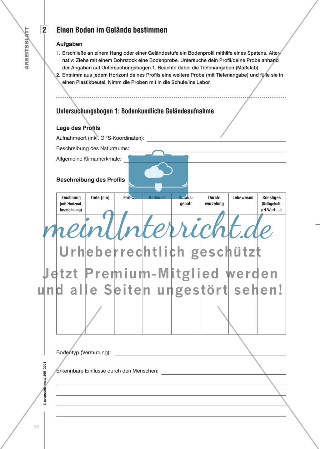 Erde oder Boden, Horizonte oder Schichten? - Alltagsvorstellungen zum Aufbau des Bodens Preview 5