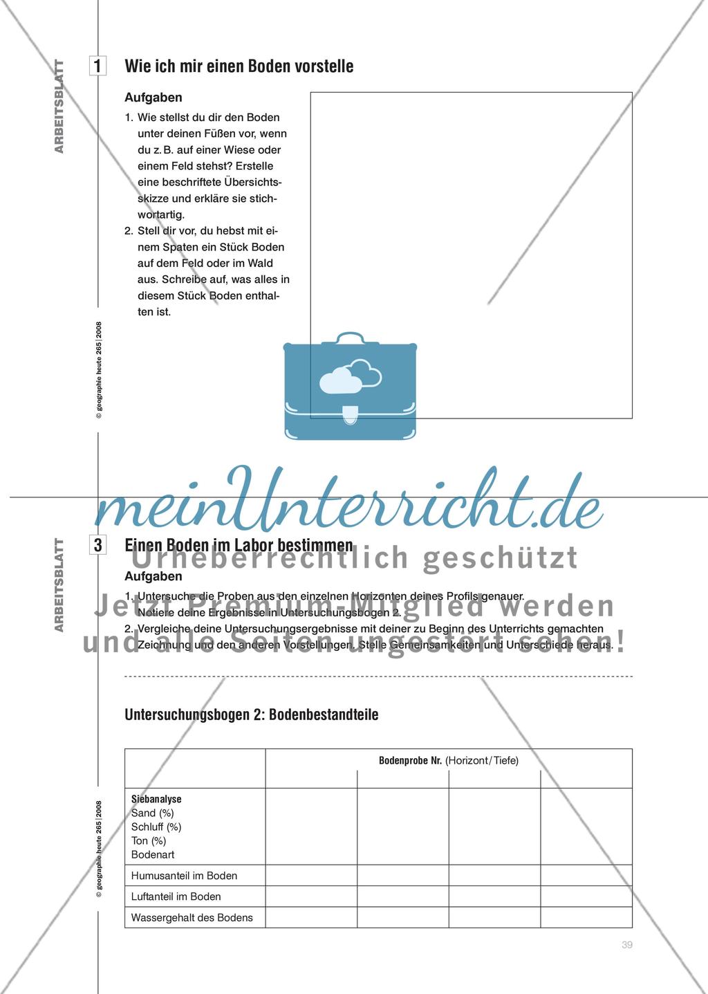 Erde oder Boden, Horizonte oder Schichten? - Alltagsvorstellungen zum Aufbau des Bodens Preview 6