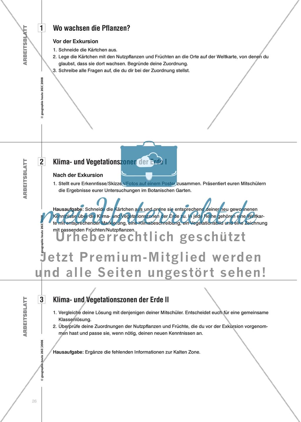 Klima- und Vegetationszonen hautnah erleben - Eine Kurzexkursion in den Botanischen Garten unternehmen Preview 7