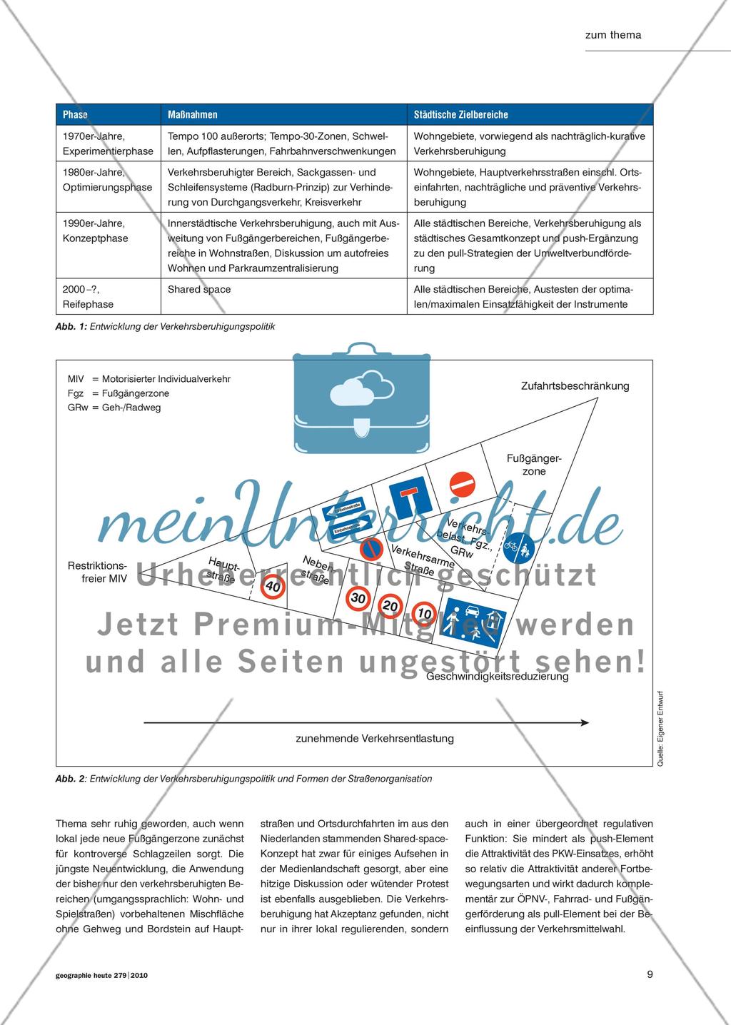 Messen, evaluieren, regulieren - Das Verkehrsaufkommen bestimmen und Beruhigungsmaßnahmen entwickeln Preview 2