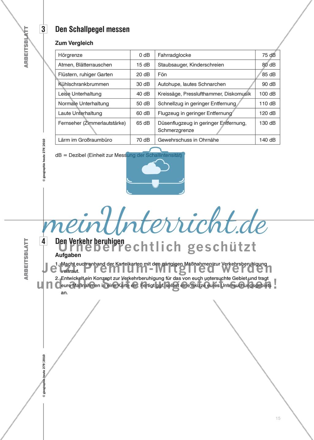 Messen, evaluieren, regulieren - Das Verkehrsaufkommen bestimmen und Beruhigungsmaßnahmen entwickeln Preview 8