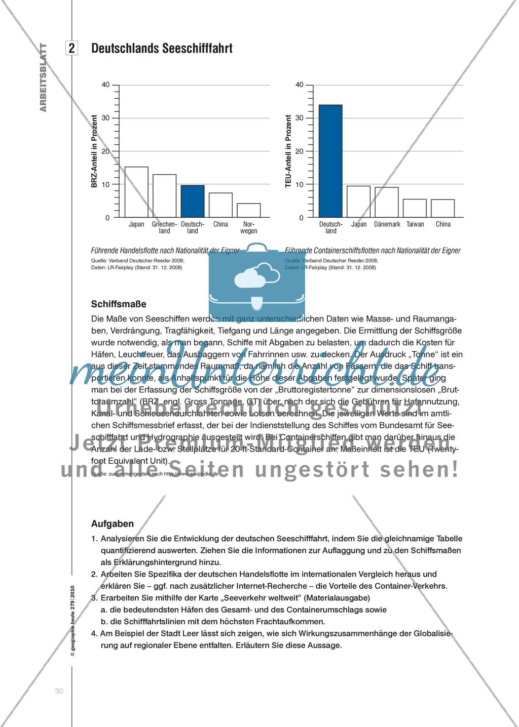 Maritime Wirtschaft und Seeverkehr aus regionaler Sicht - Leer als Knotenpunkt weltweiter Verkehrs- und Warenströme Preview 6