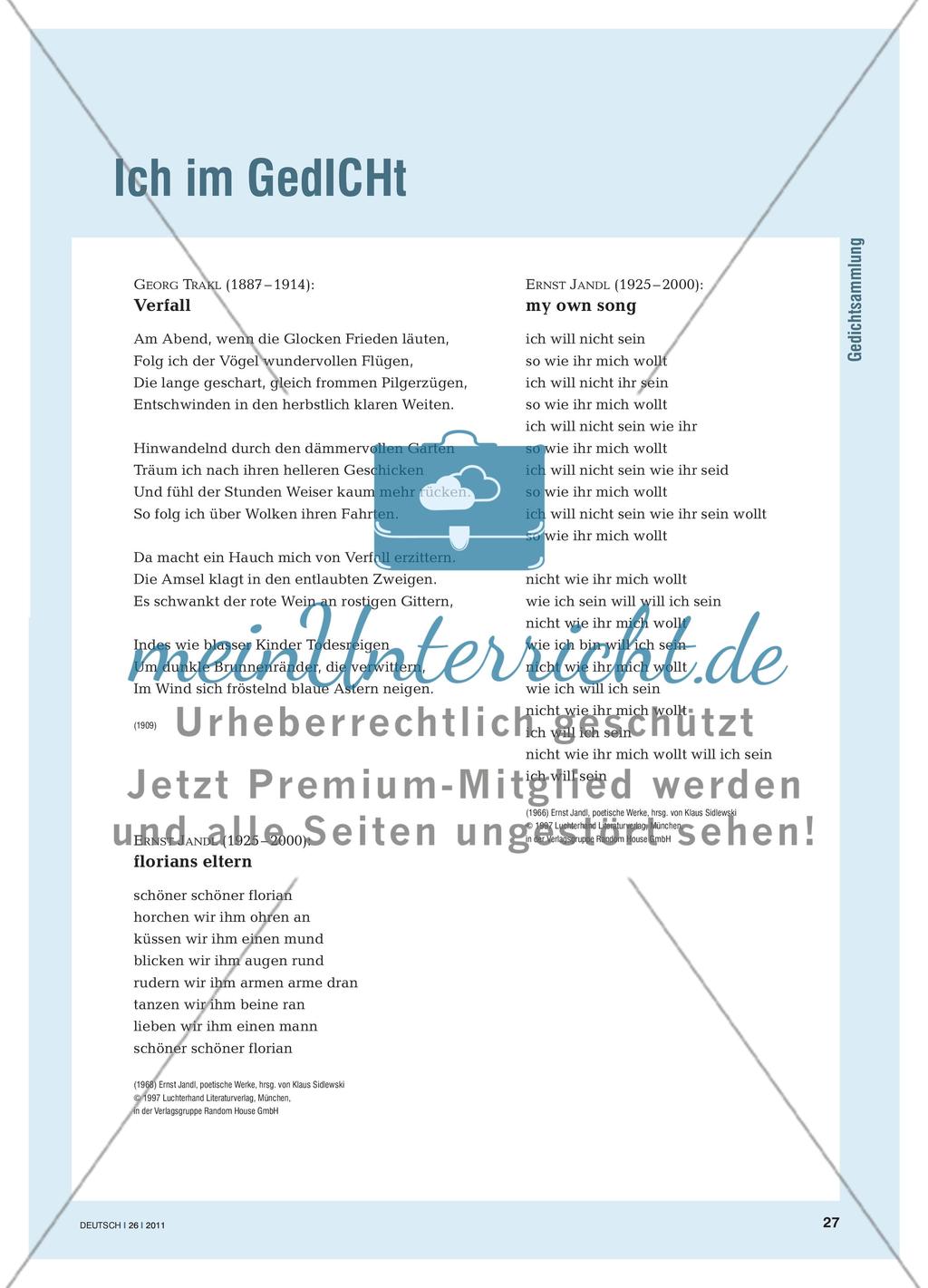 Das Ich finden im GedICHt - Selbstperformance mit dem akustischen Portfolio Preview 4