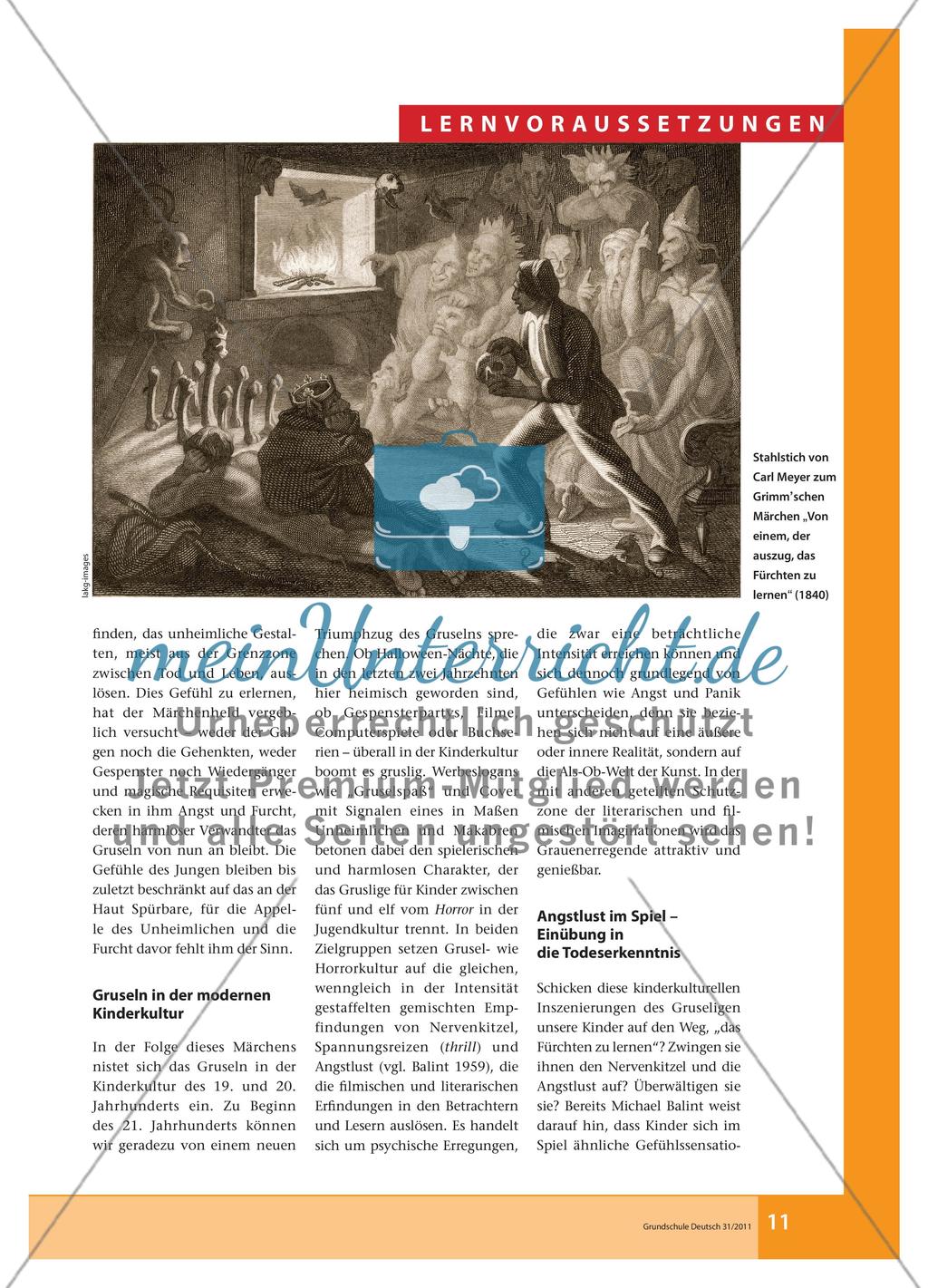 Gruselwelten in der Kinderliteratur Preview 2