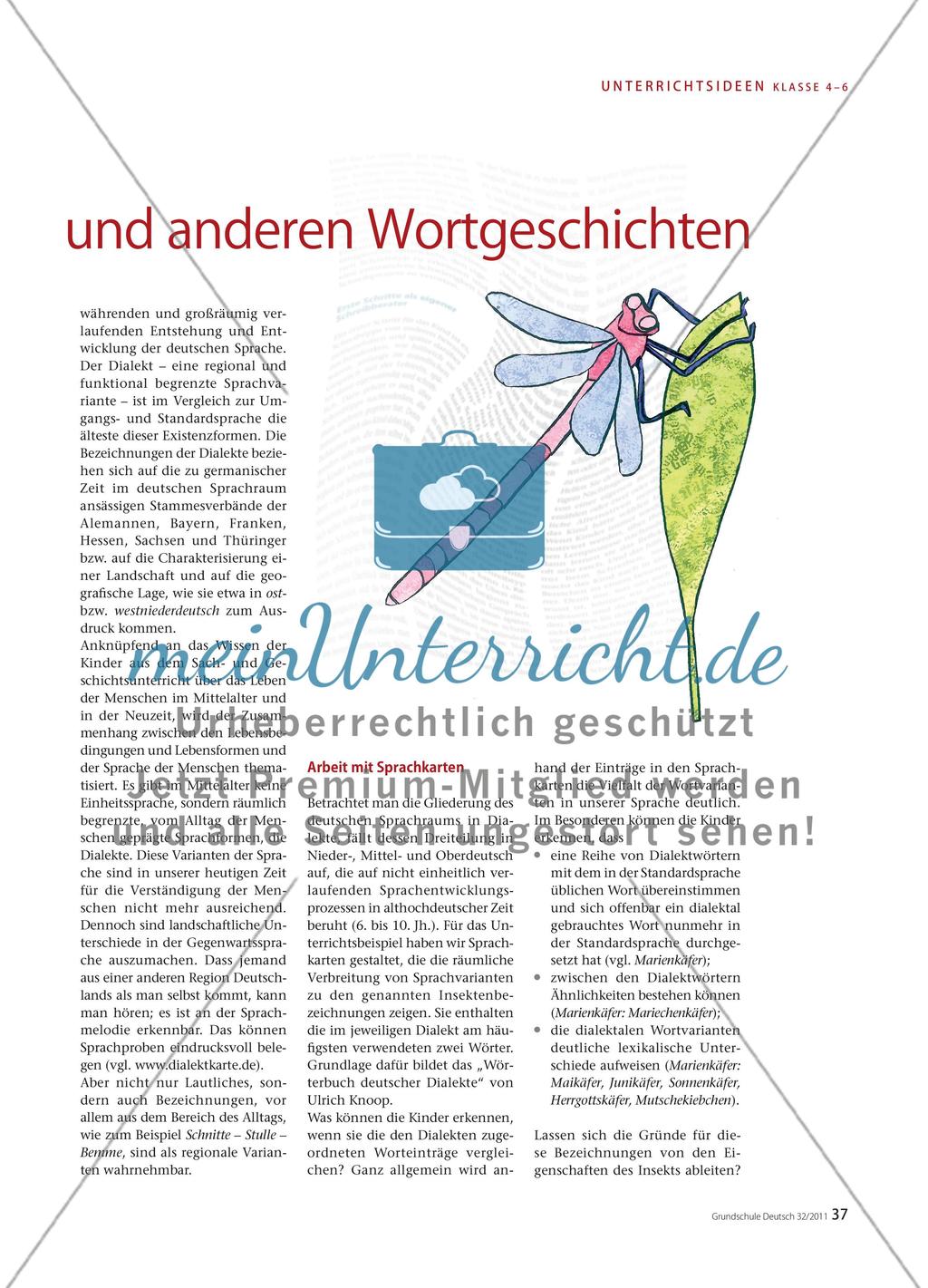 Von Heupferd, Speckfreter und anderen Wortgeschichten Preview 2