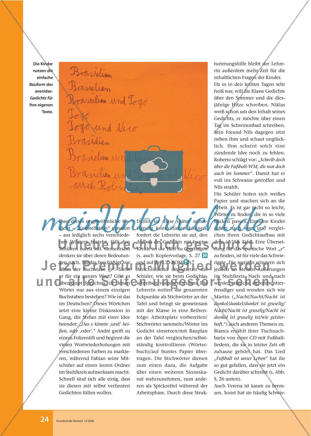 Gedichte selbst verfassen Preview 2