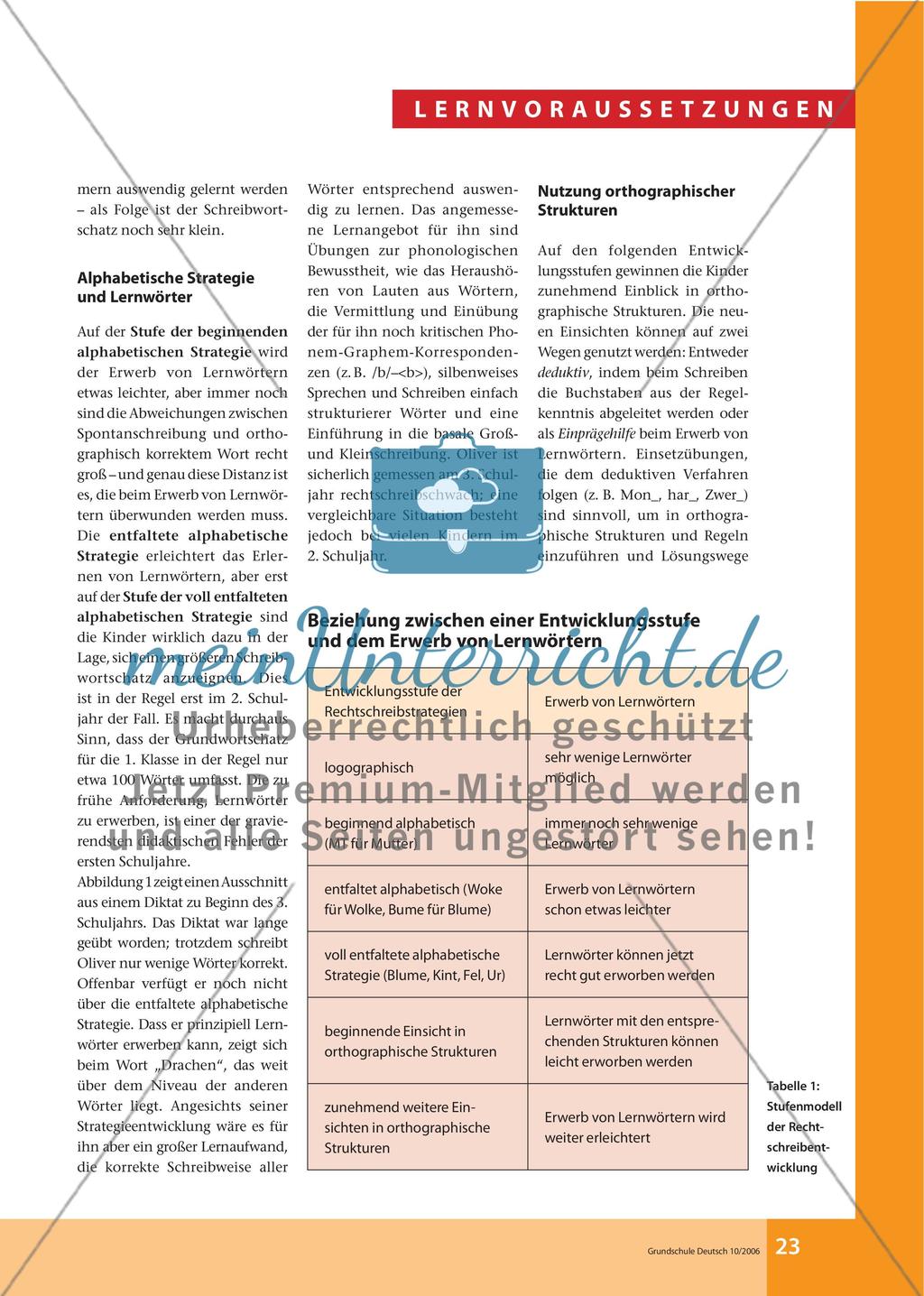 Strukturen erkennen – Wörter üben Preview 2