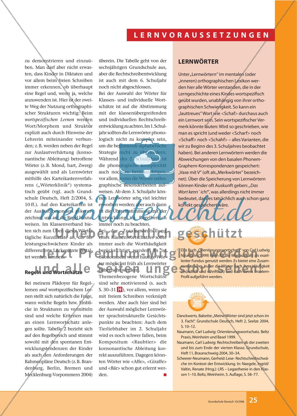 Strukturen erkennen – Wörter üben Preview 4