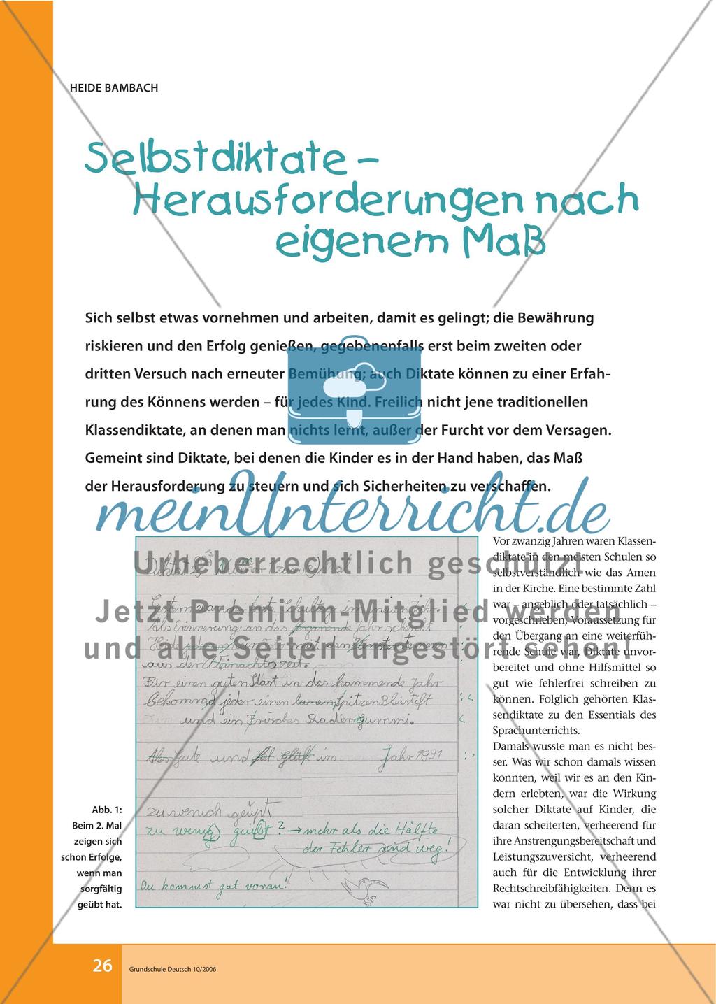 Selbstdiktate – Herausforderungen nach eigenem Maß Preview 1