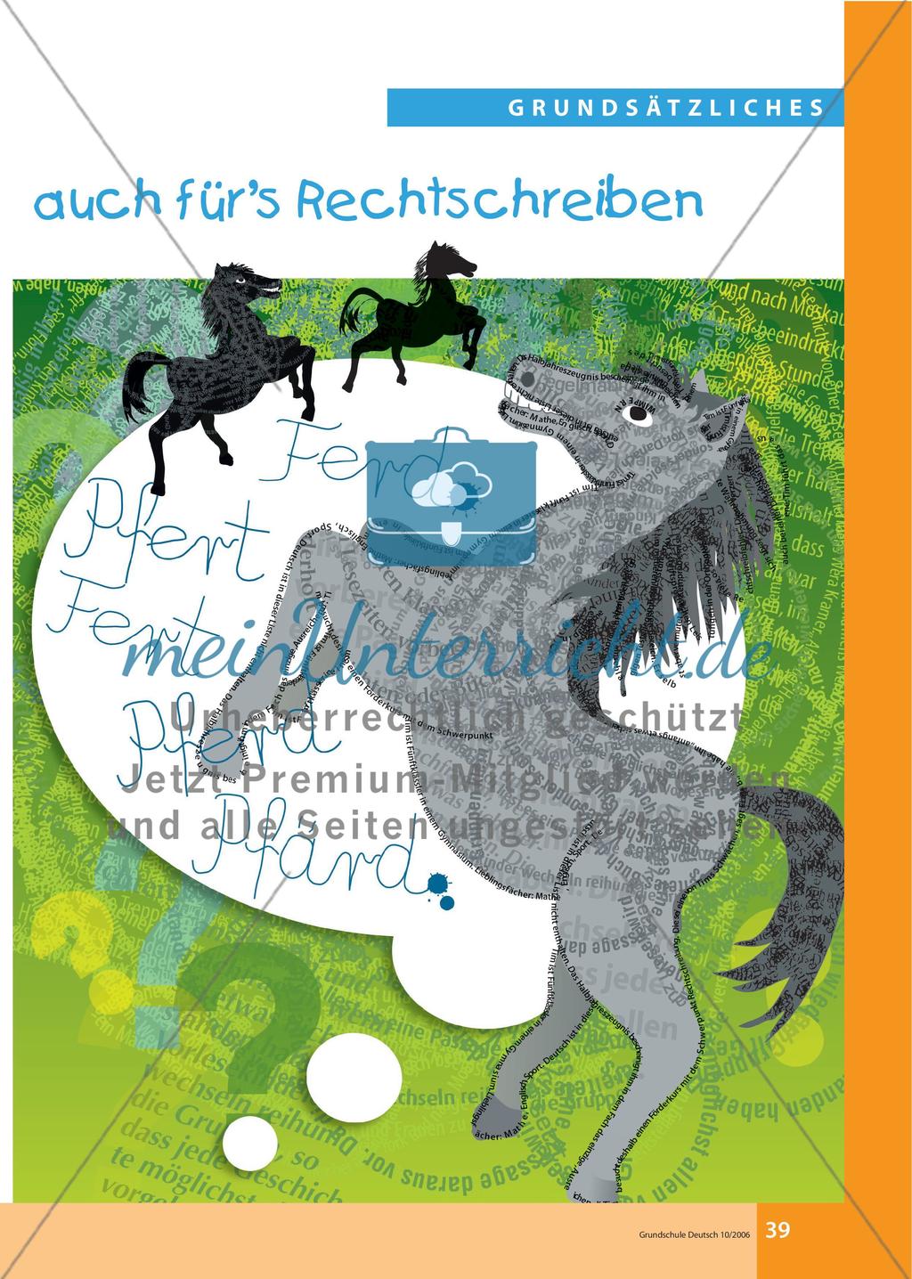 Üben zum Ausüben – das gilt auch für’s Rechtschreiben Preview 2