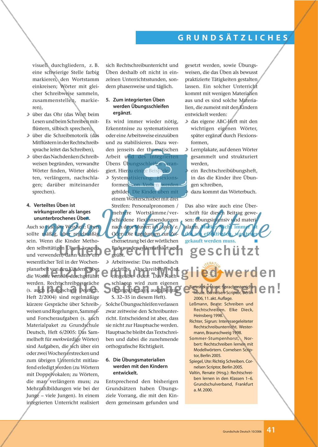 Üben zum Ausüben – das gilt auch für’s Rechtschreiben Preview 4
